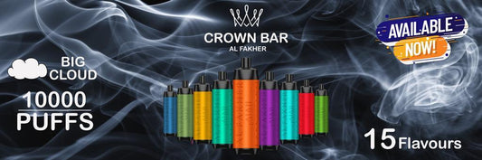 Al Fakher Crown Bar Big Cloud 10000 (10PC)