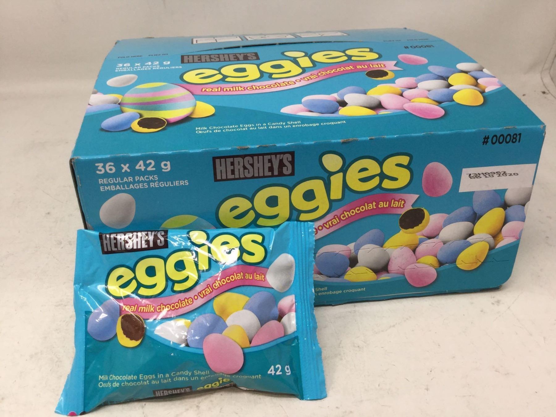 Hershey's Eggies Real Milk Chocolate 36*42g – Zoom-x International