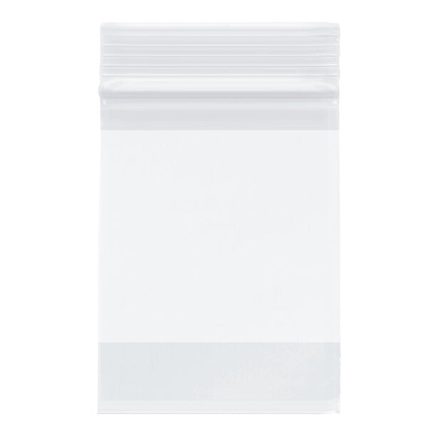 Apple 10*10 Resealable Plastic Bags Original White (1000pcs) – Zoom-x 